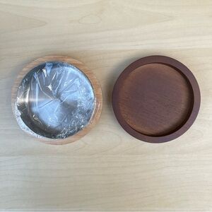 Marlboro Rewards Wood Ashtray With Lid